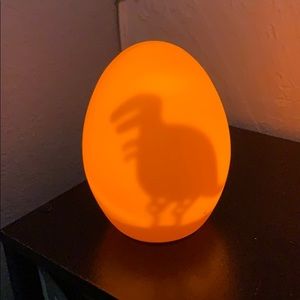 Kids dinosaur egg night light